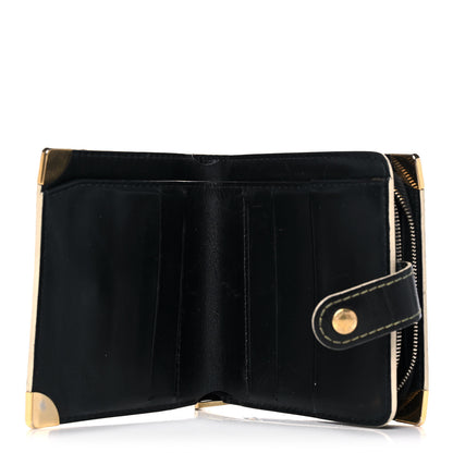 Louis Vuitton Suhali Compact Zipped Wallet Black 5 of 14