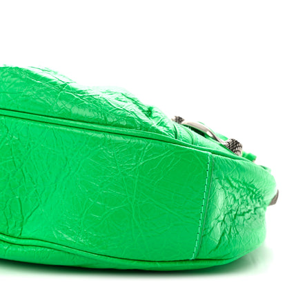 Balenciaga Agneau Arena Le Cagole Shoulder Bag XS Vivid Green 11 of 11