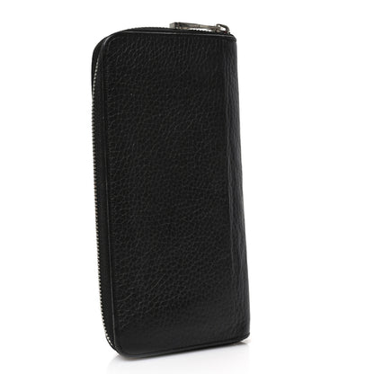 Louis Vuitton Taurillon Vertical Zippy Wallet Black 3 of 7