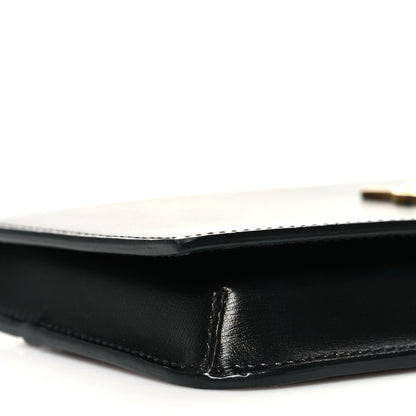 Saint Laurent Smooth Calfskin Monogram Phone Holder Crossbody Black 8 of 9