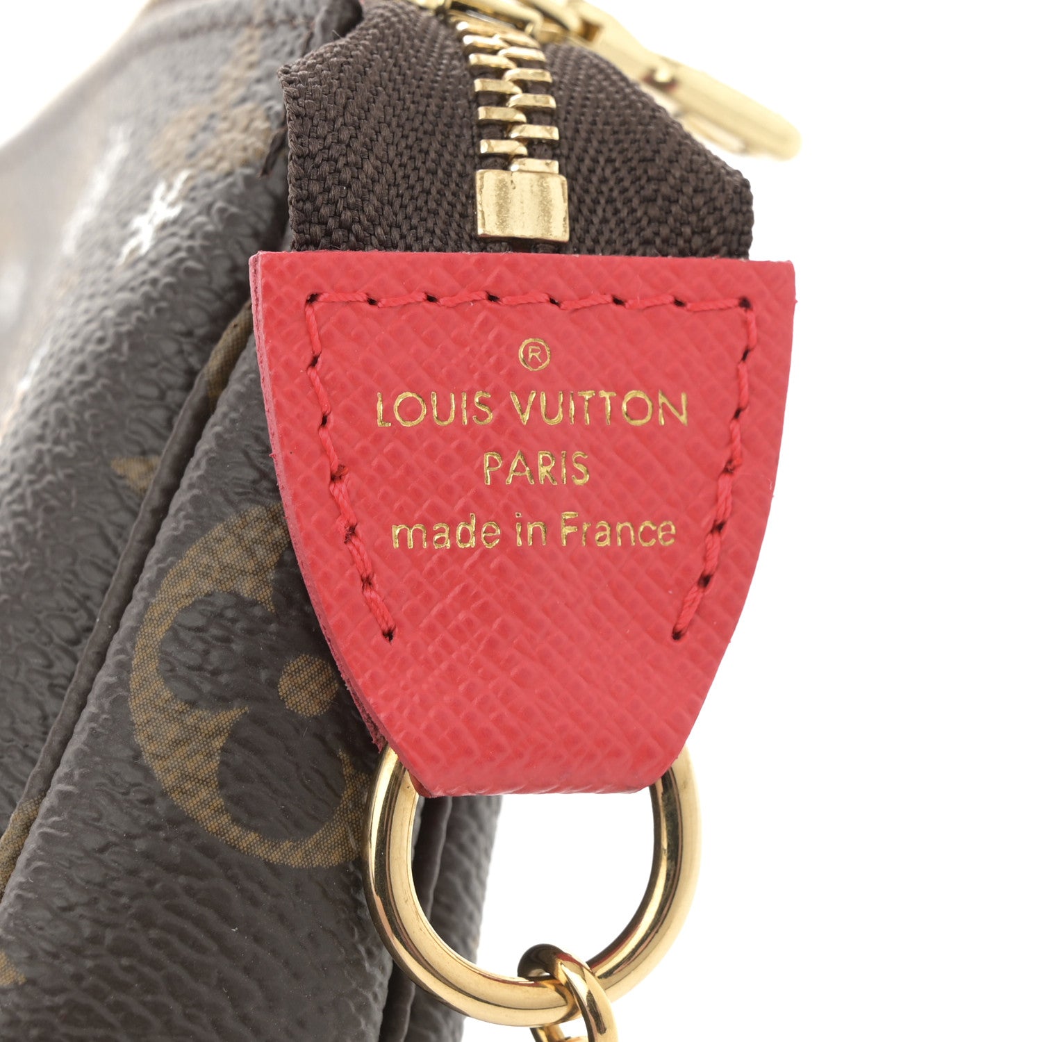 Louis Vuitton Monogram 2021 Christmas Animation London Mini Pochette Accessories Red 6 of 11