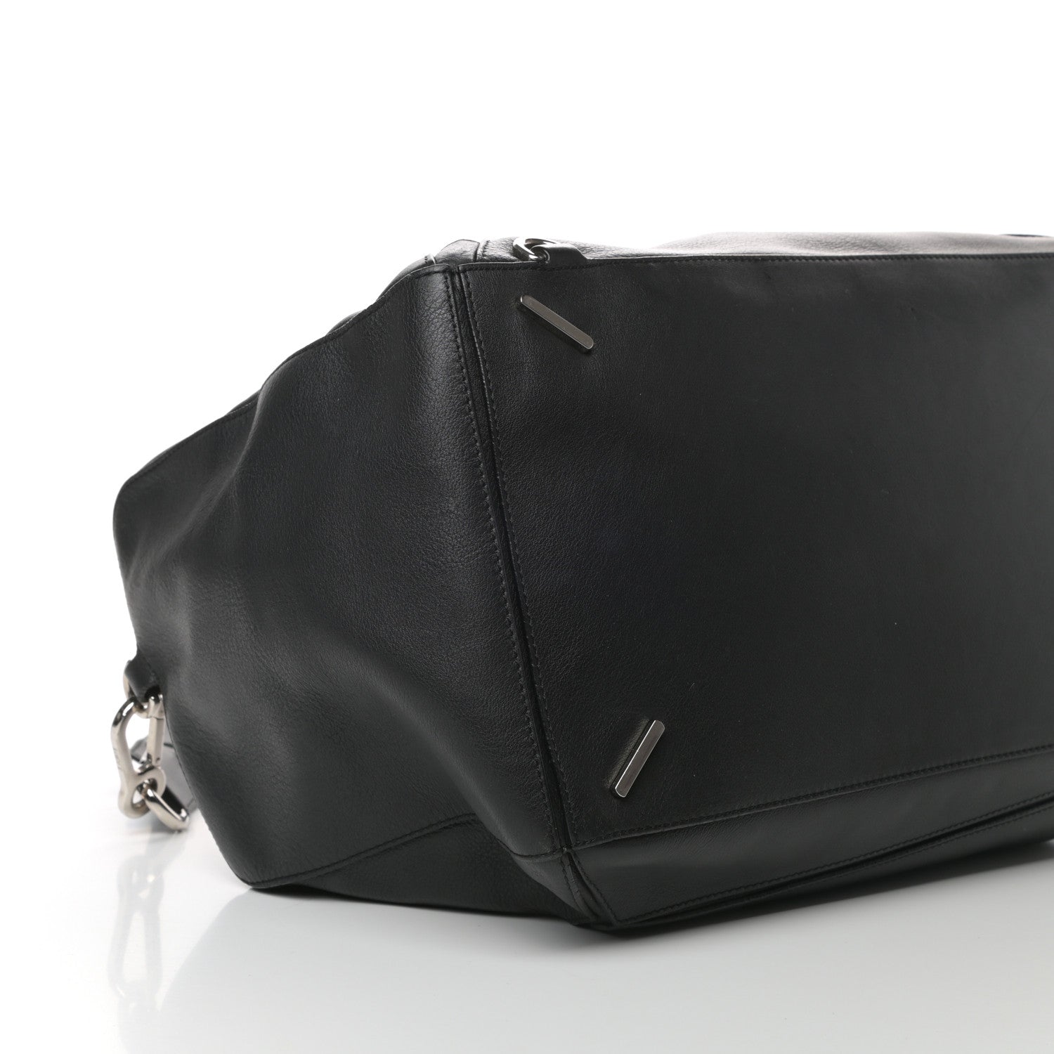 Loewe Calfskin Large Zipper Puzzle Bag Black 7 of 8