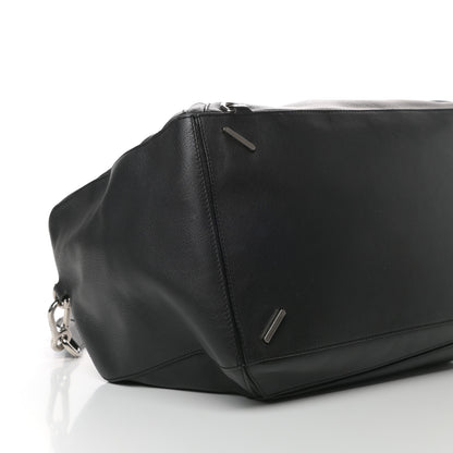 Loewe Calfskin Large Zipper Puzzle Bag Black 7 of 8