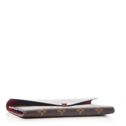 Louis Vuitton Monogram Josephine Wallet Red 5 of 13