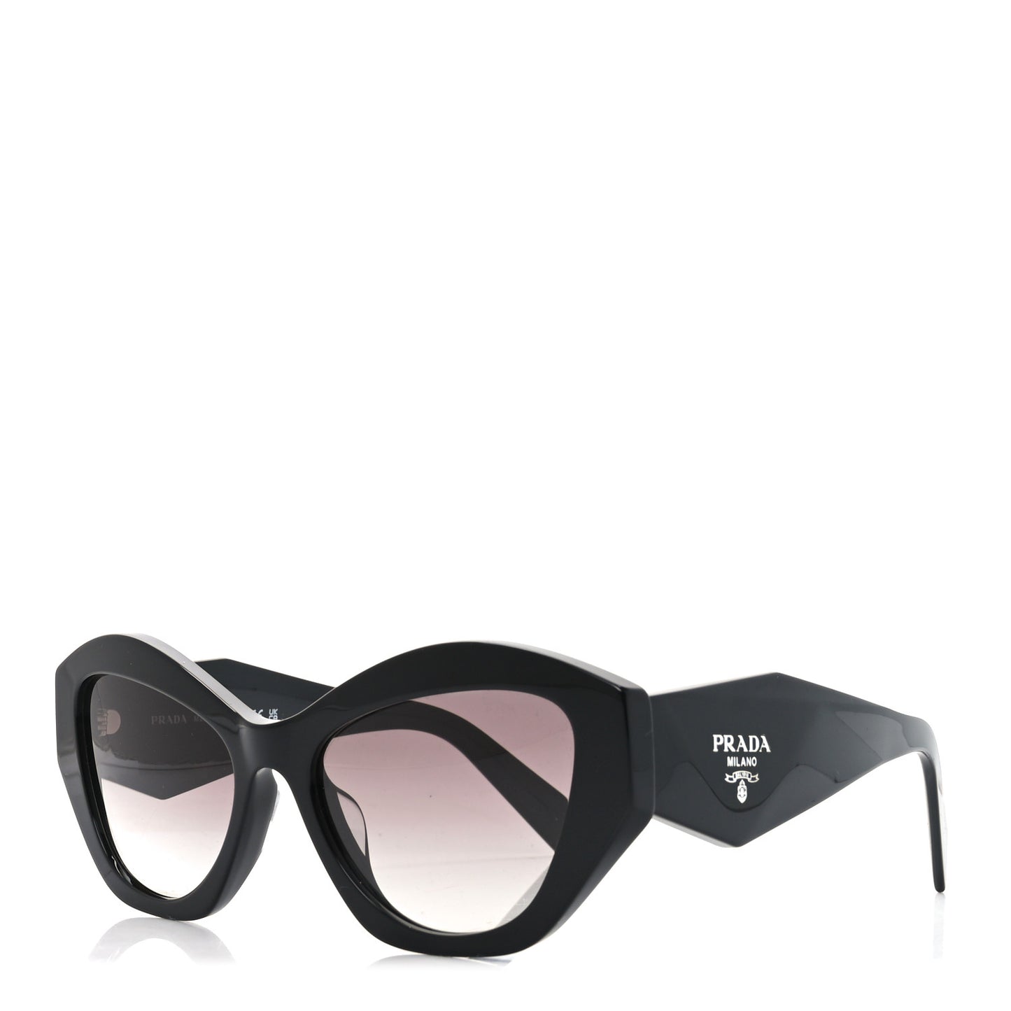 Acetate Symbole Sunglasses SPR 07Y Black