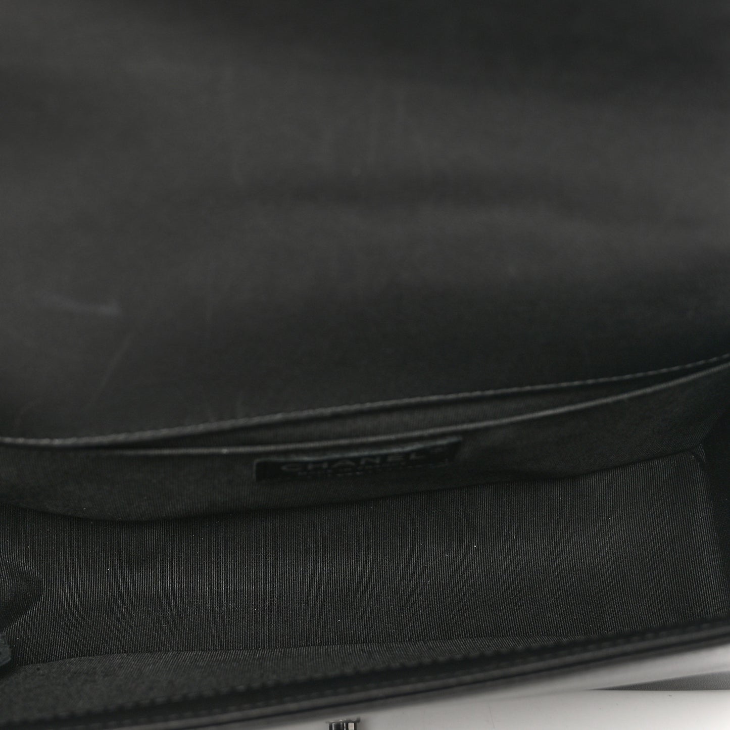 Calfskin Quilted Medium Boy Flap So Black