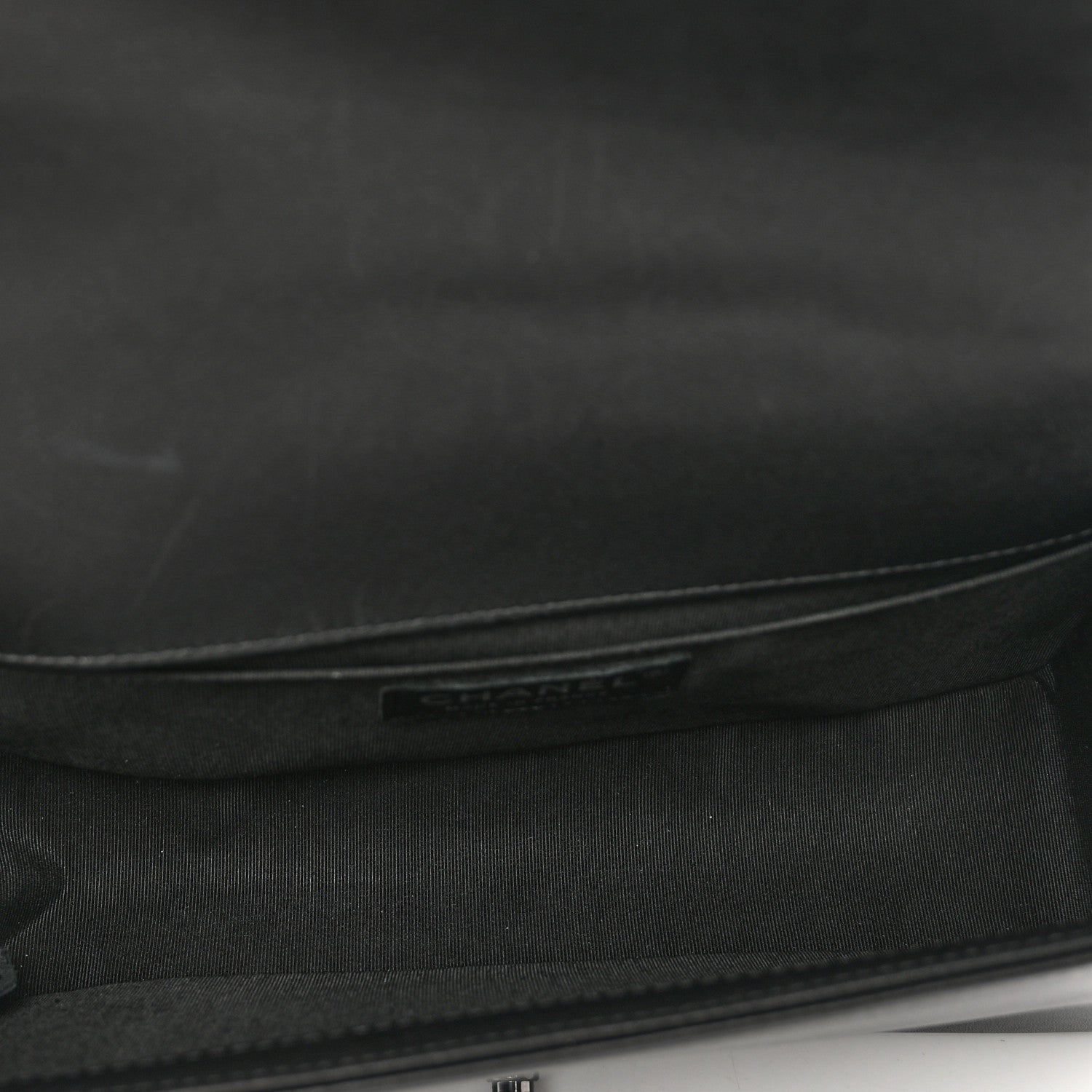 Chanel Calfskin Quilted Medium Boy Flap So Black 6 of 10