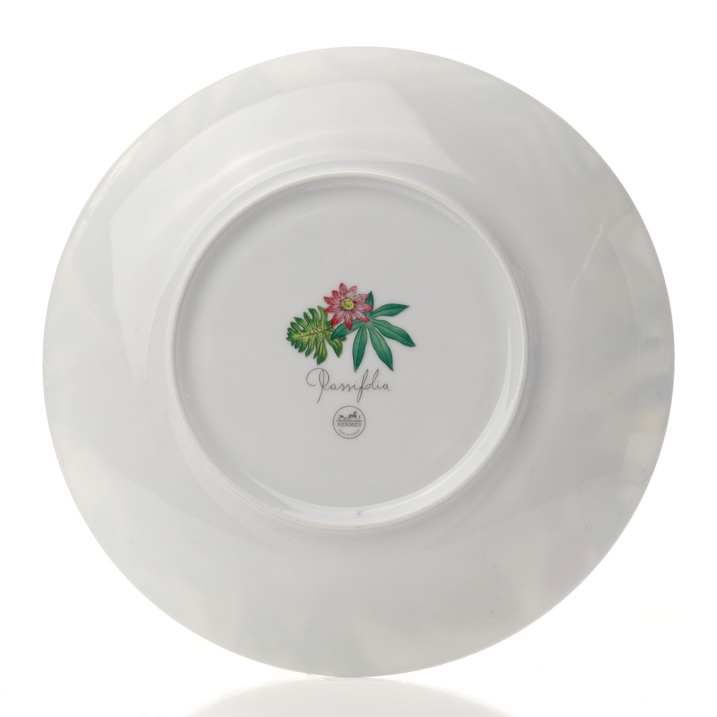 Porcelain Passifolia Dessert Plate N°1 Set of 2