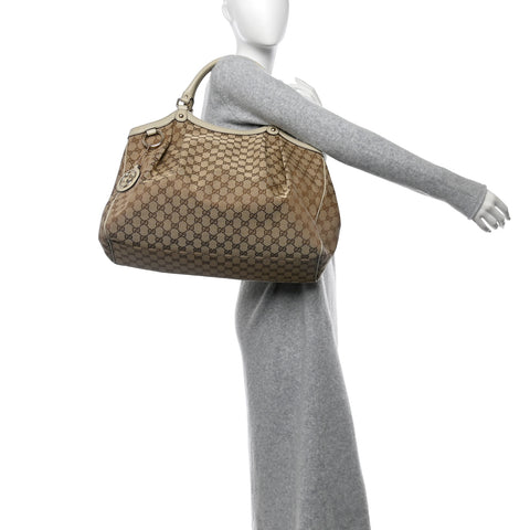 Monogram Large Sukey Tote Off White