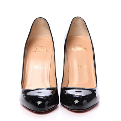 Christian Louboutin Patent Ron Ron 100 Pumps 39 Black 2 of 13