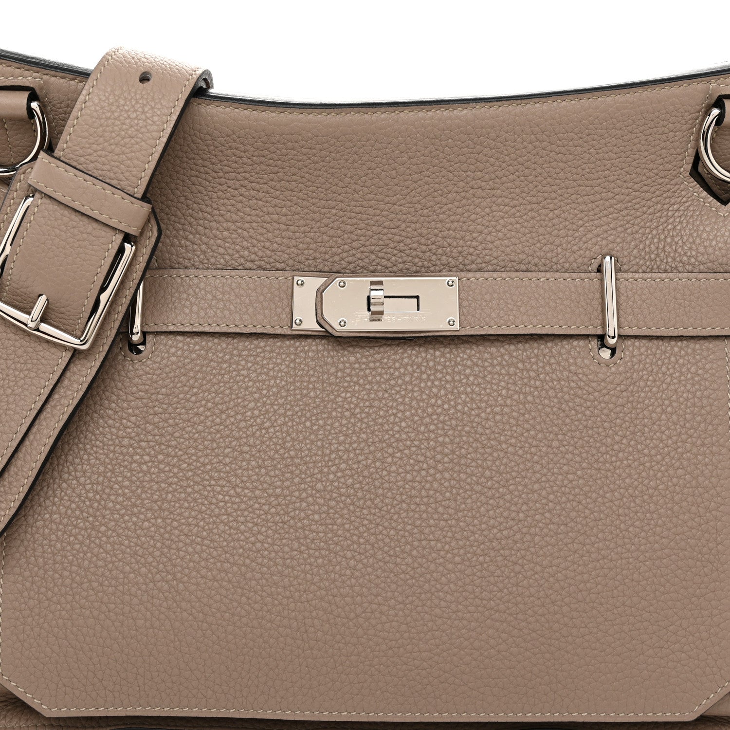 Hermes Taurillon Clemence Jypsiere 34 Gris Tourterelle 8 of 12