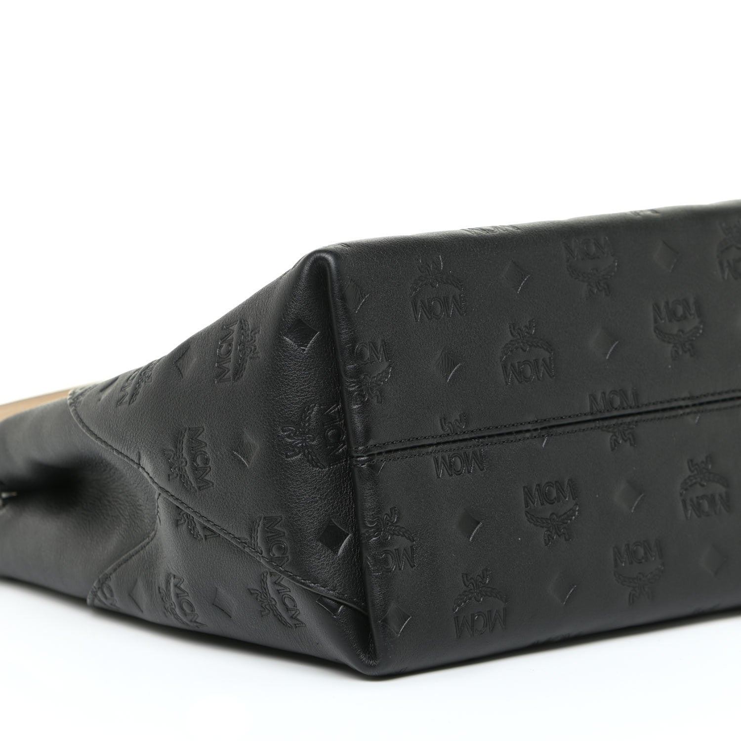MCM Calfskin Ottomar Medium Klara Hobo Black 8 of 16