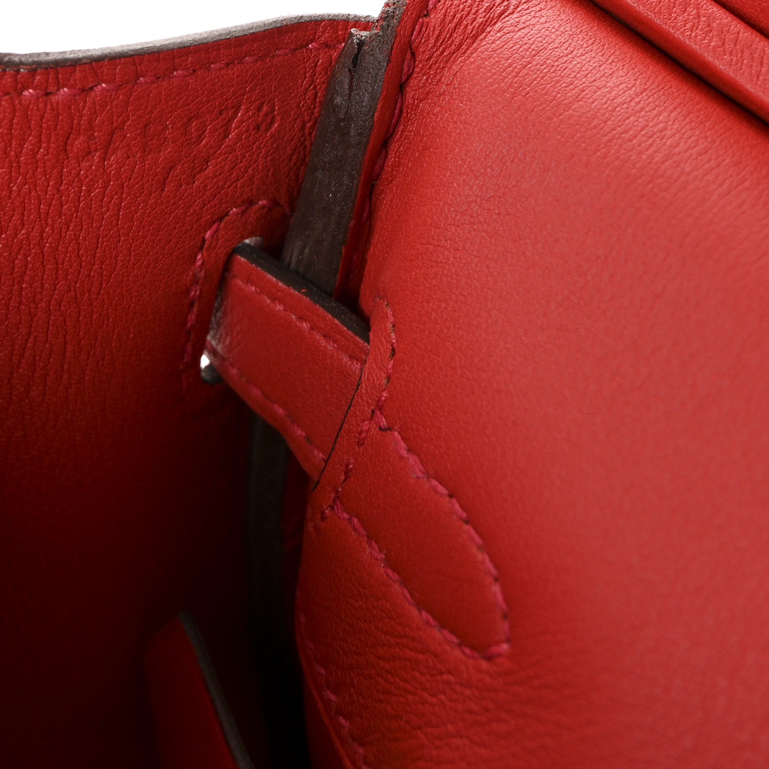 Hermes Swift Birkin 25 Rouge Casaque 7 of 11