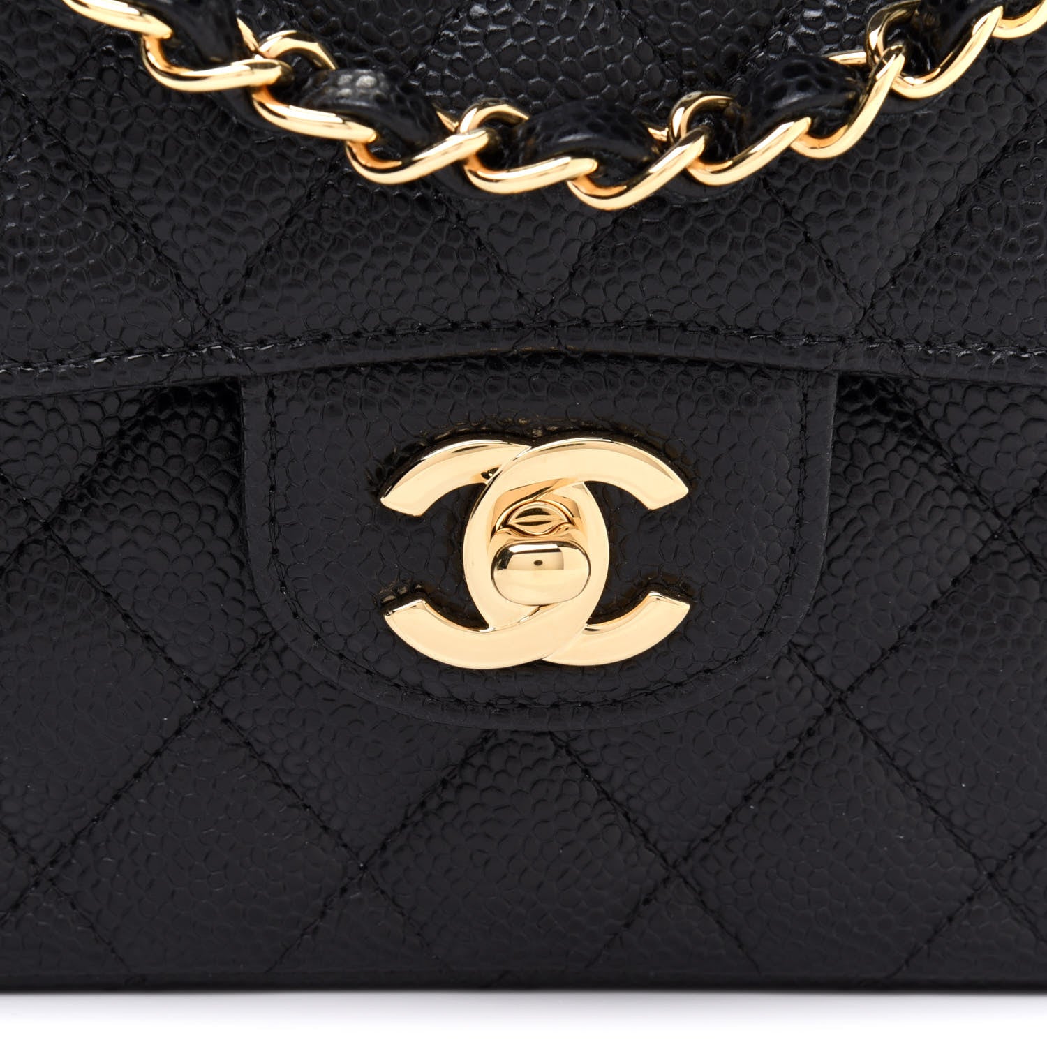 Chanel Caviar Quilted Small Double Flap Black 8 of 12