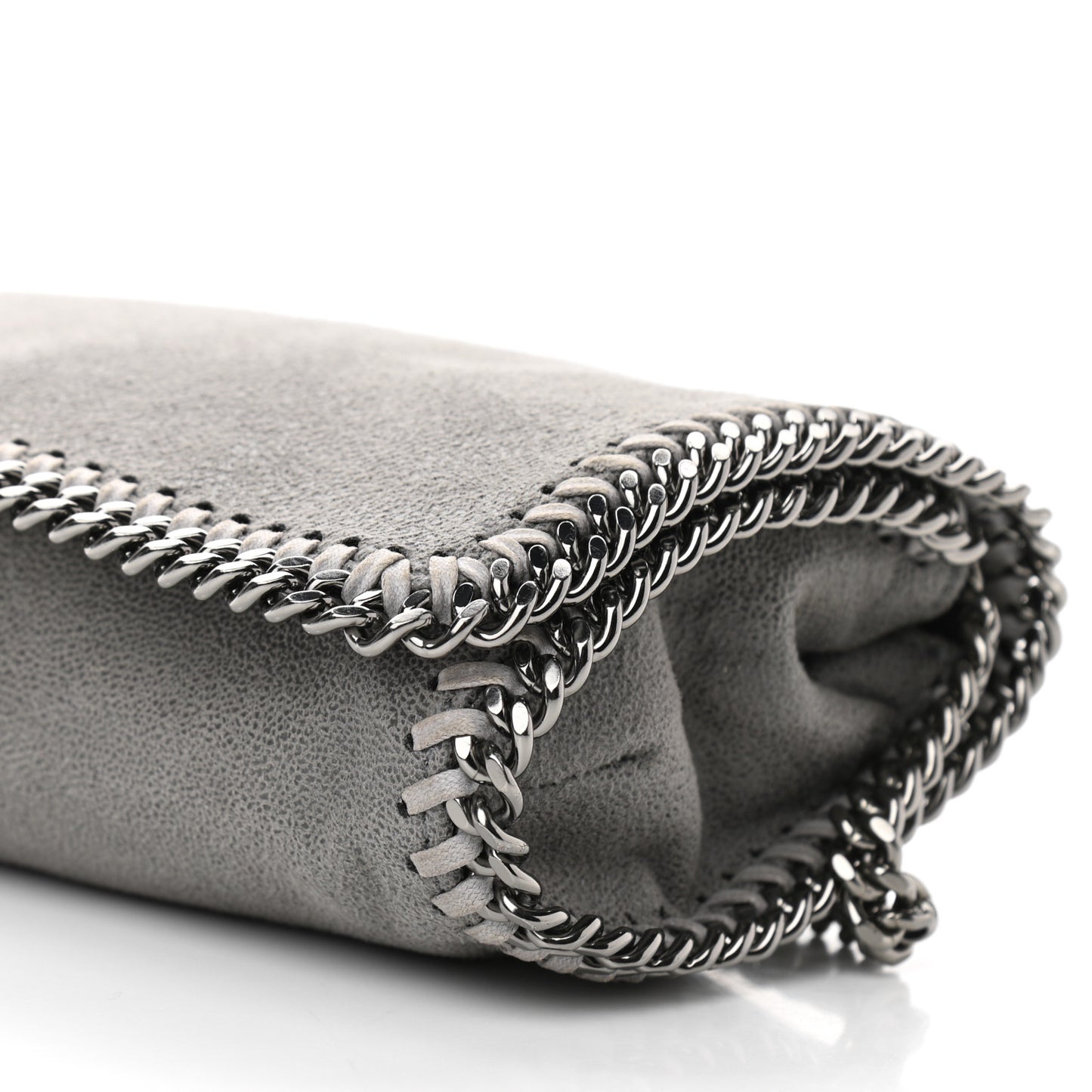 Shaggy Deer Falabella Crossbody Bag Light Grey