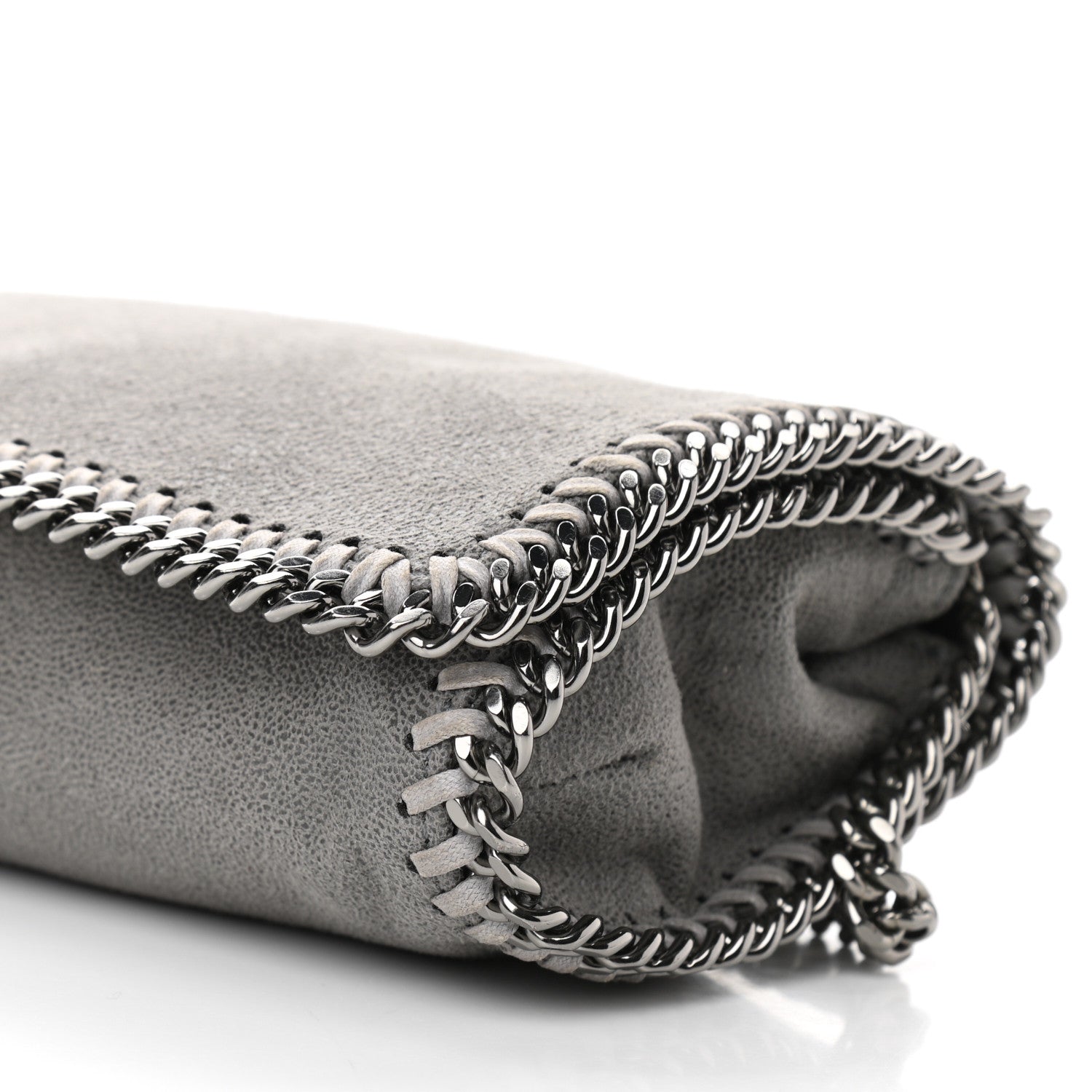 Stella McCartney Shaggy Deer Falabella Crossbody Bag Light Grey 10 of 10