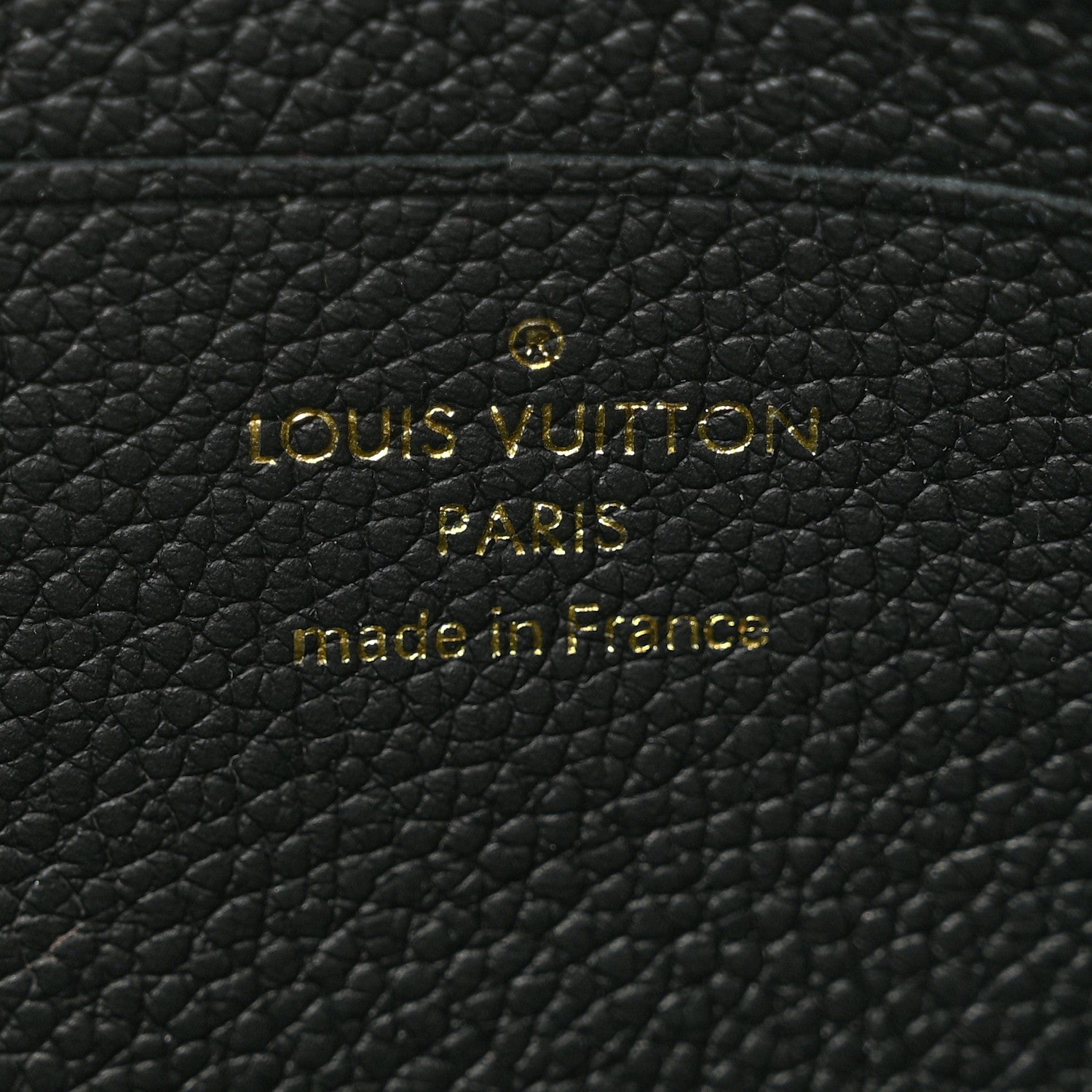Louis Vuitton Empreinte Pochette Melanie MM Black 6 of 11