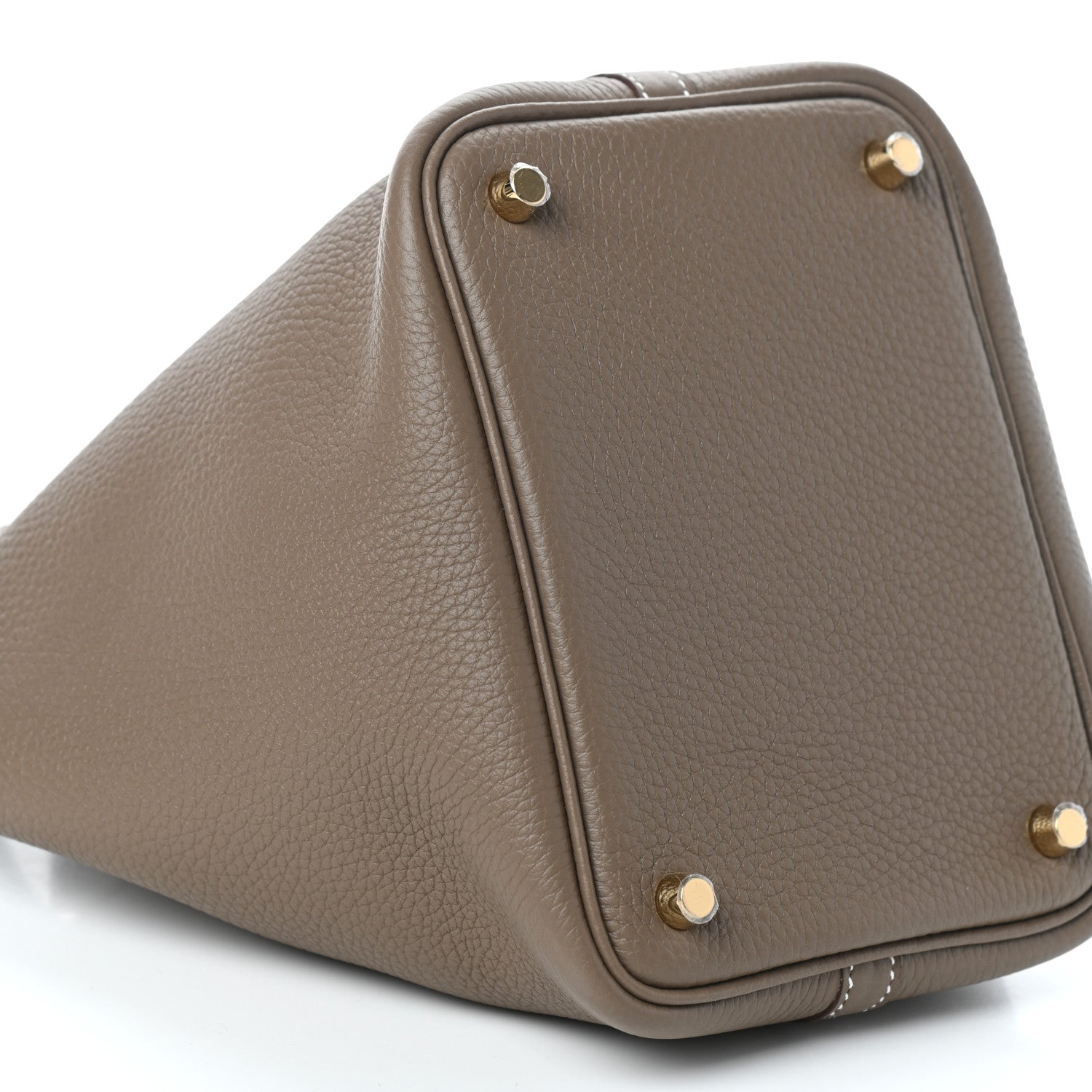 Hermes Taurillon Clemence Picotin Lock 18 PM Etoupe 9 of 10