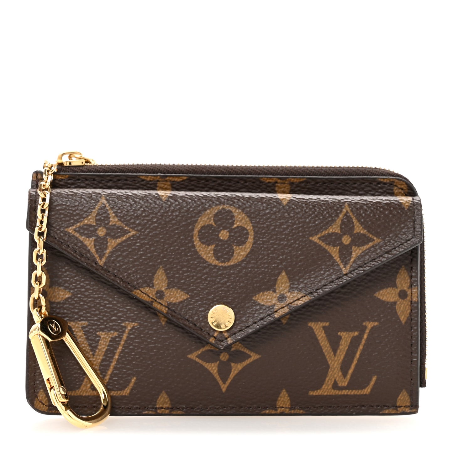 Monogram Recto Verso Card Holder Black
