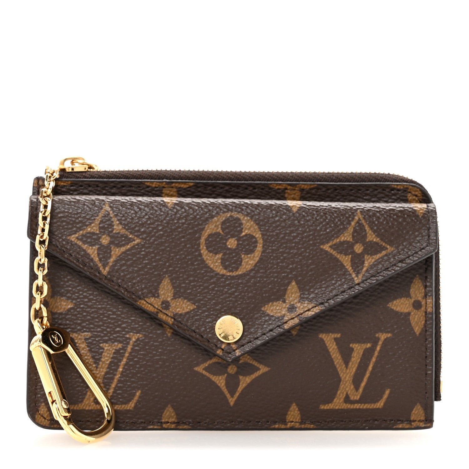Louis Vuitton Monogram Recto Verso Card Holder Black 1 of 7