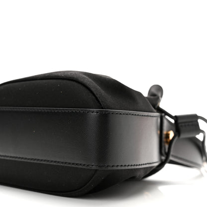 Versace Satin Medusa Drawstring Bucket Bag Black 9 of 10