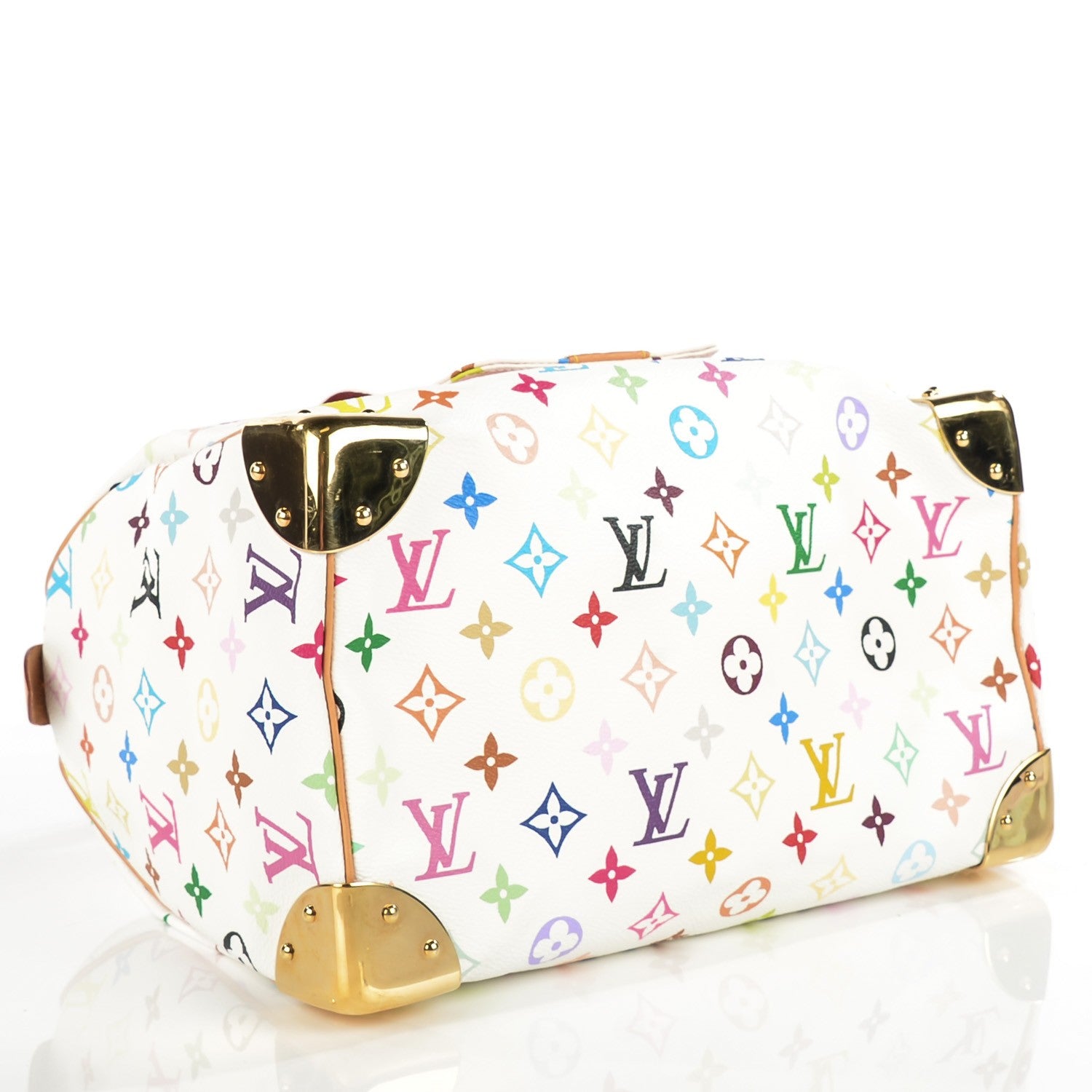 Louis Vuitton Monogram Multicolor Speedy 30 White 4 of 7