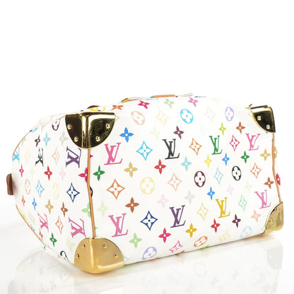 Louis Vuitton Monogram Multicolor Speedy 30 White 4 of 7