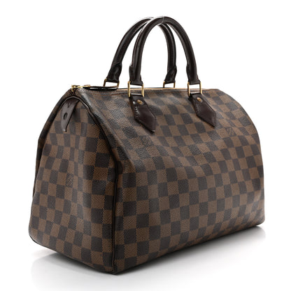 Louis Vuitton Damier Ebene Speedy 30 3 of 16