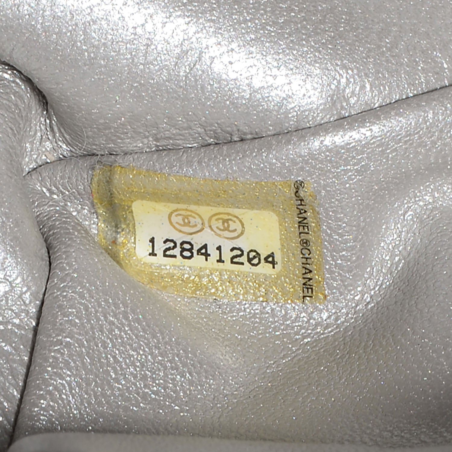 Chanel Metallic Lambskin Jumbo Single Flap Light Gold 7 of 8