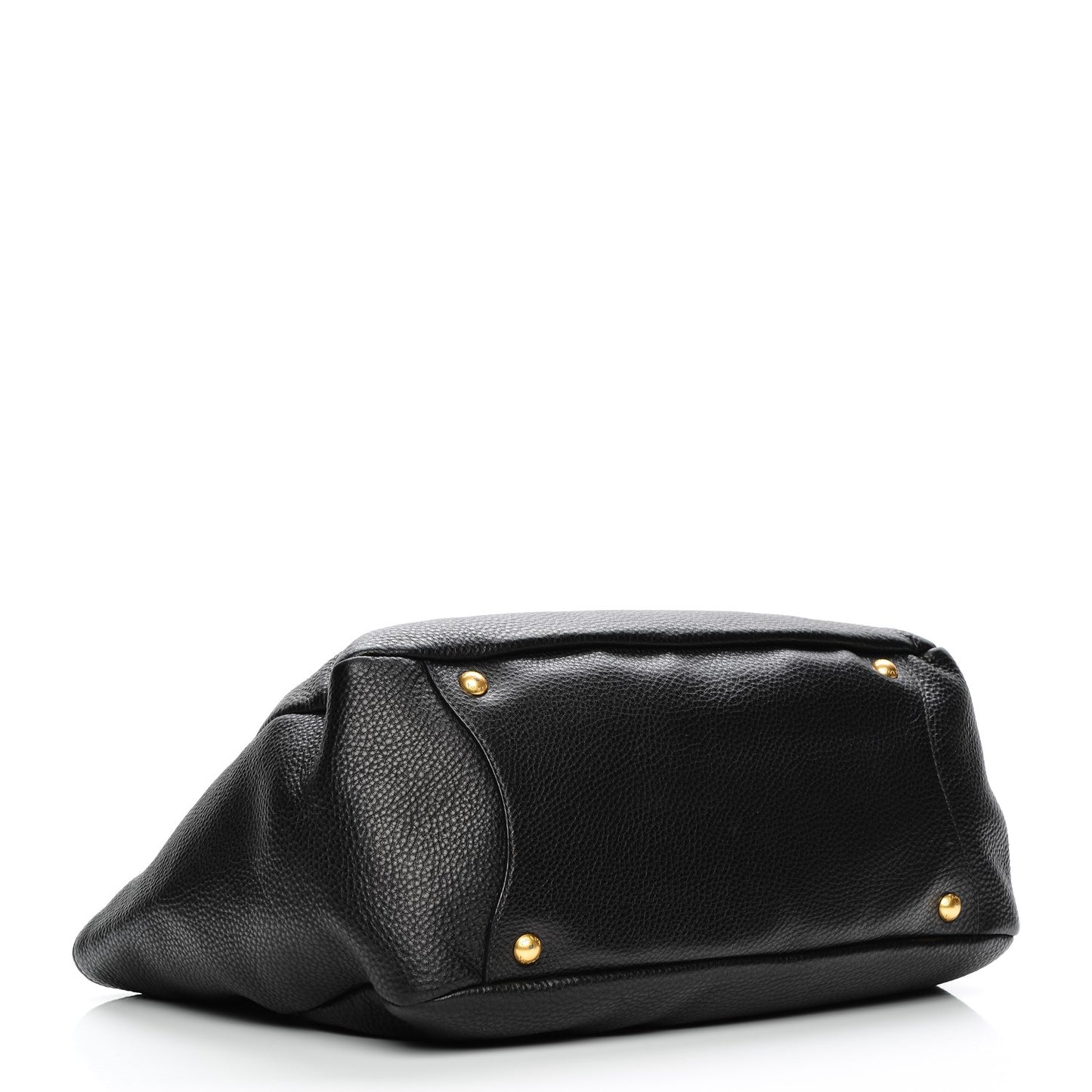 Vitello Daino Tote Nero Black