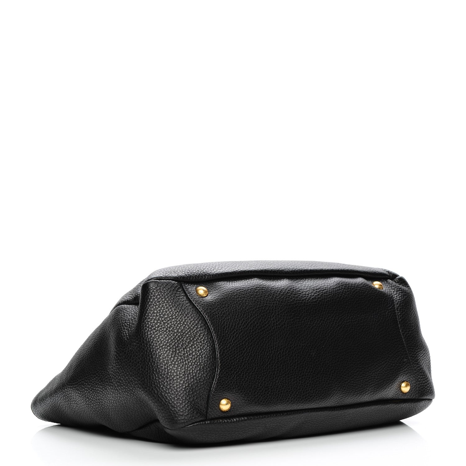 Prada Vitello Daino Tote Nero Black 4 of 7