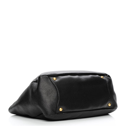 Prada Vitello Daino Tote Nero Black 4 of 7