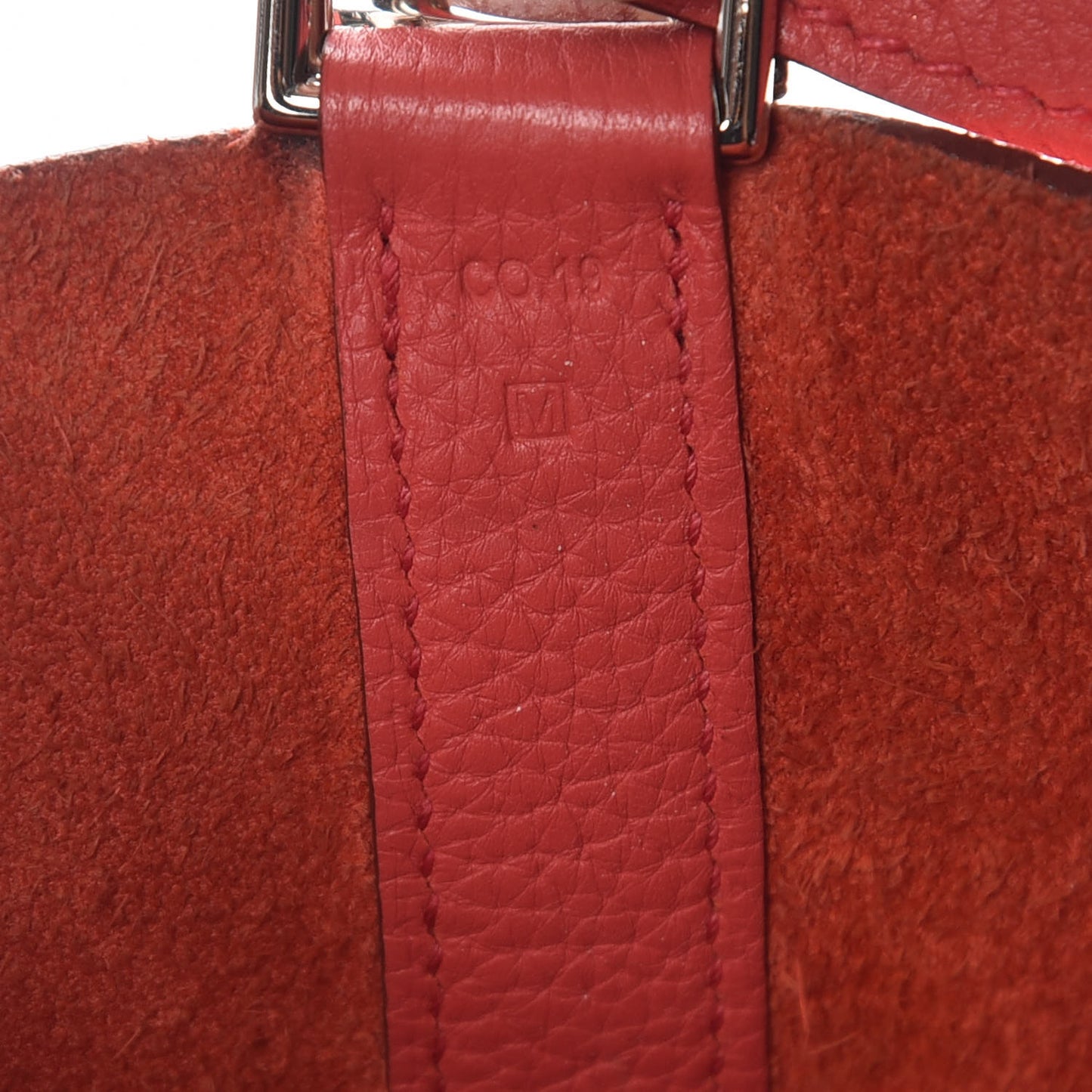 Taurillon Clemence Picotin Lock 26 GM Bougainvillea