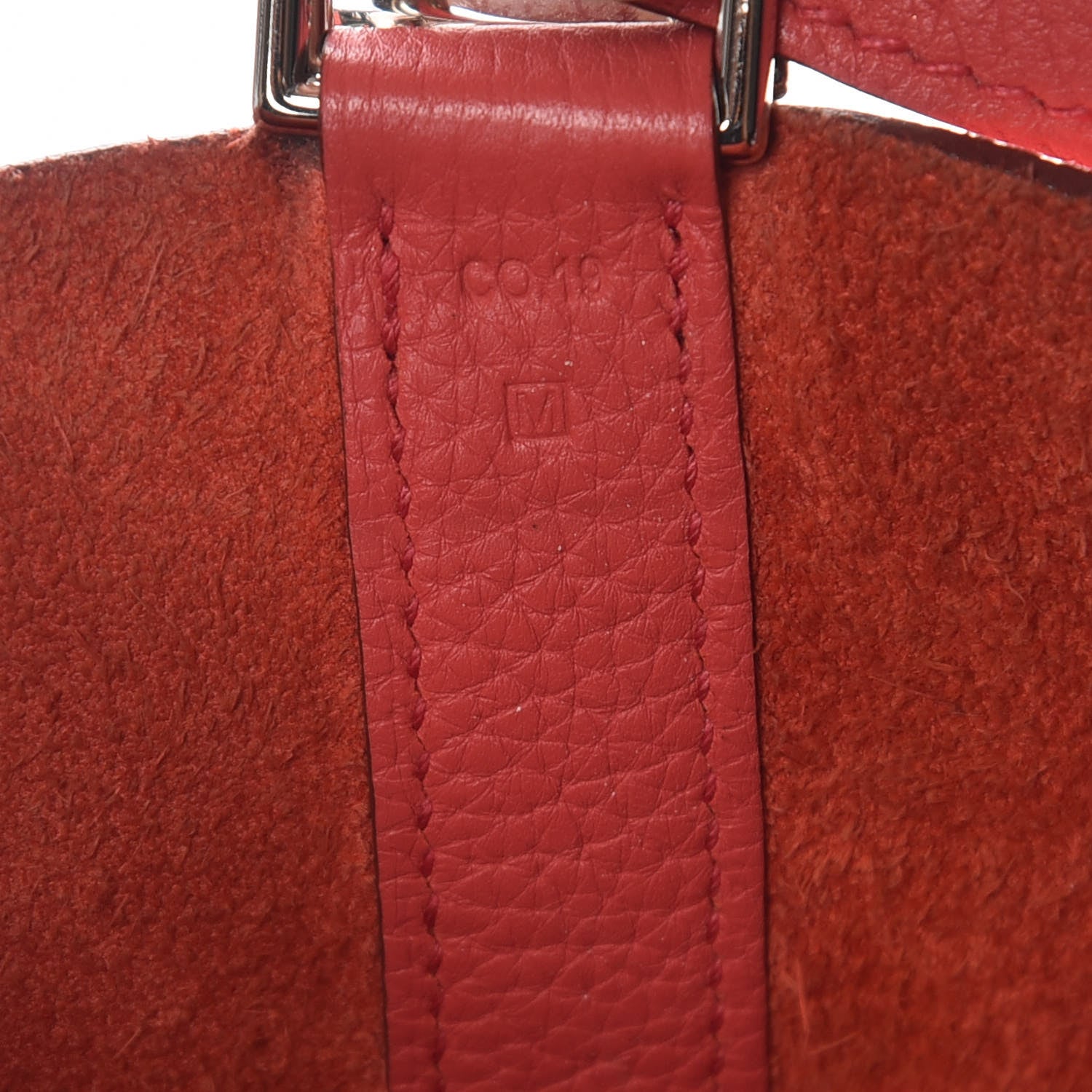 Hermes Taurillon Clemence Picotin Lock 26 GM Bougainvillea 7 of 13