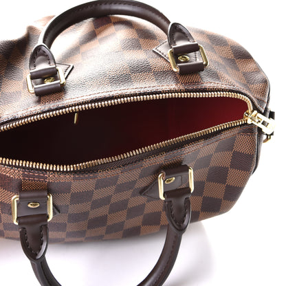 Louis Vuitton Damier Ebene Speedy Bandouliere 25 5 of 5