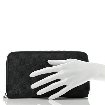 Louis Vuitton Damier Graphite Zippy Organizer Wallet 2 of 14