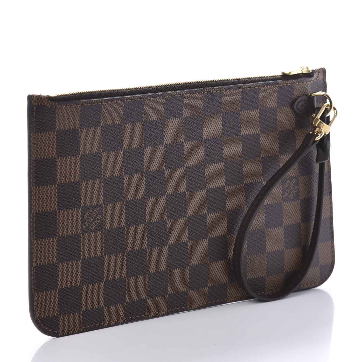 Louis Vuitton Damier Ebene Neverfull MM GM Pochette 3 of 10