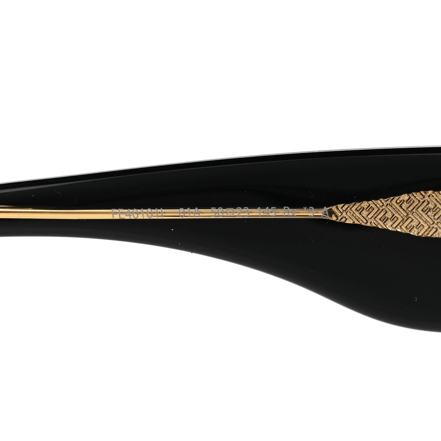 Acetate Fendi Roma Sunglasses FF 0457/G/S Black