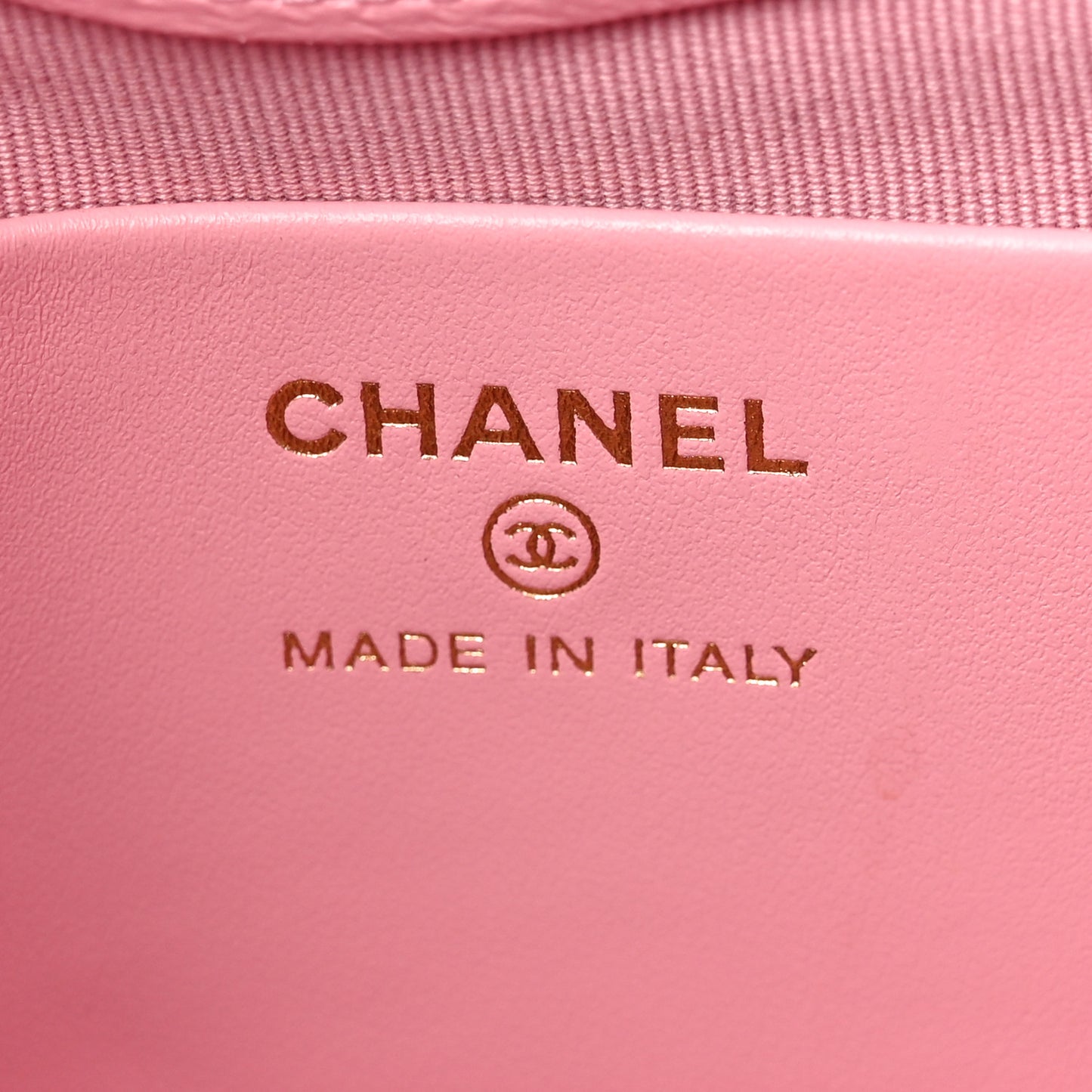 Shiny Lambskin Quilted Nano 31 Shopping Bag Pink