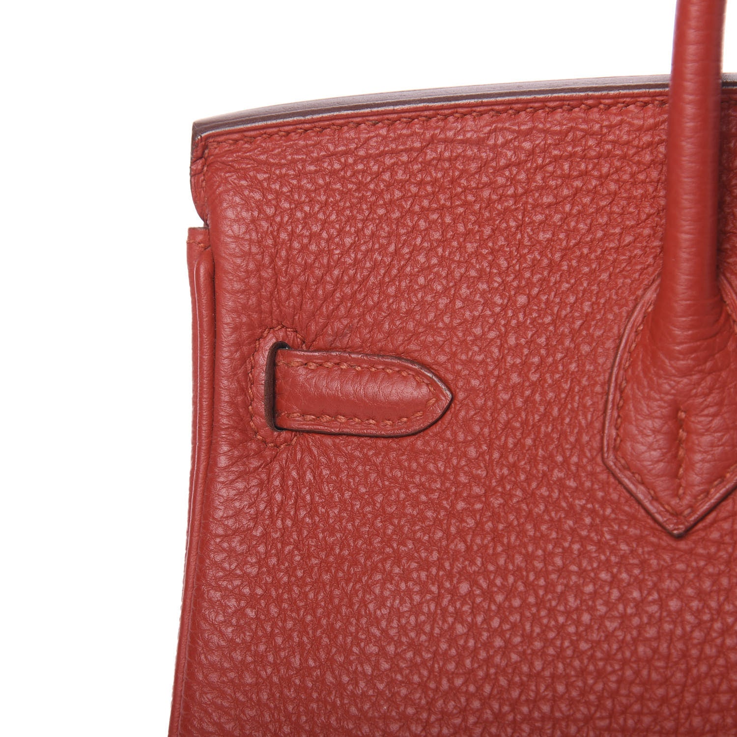 Hermes Togo Birkin 25 Rouge Garance 30 of 37