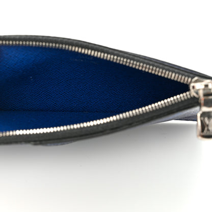 Louis Vuitton Taigarama Coin Card Holder Cobalt Blue 5 of 9