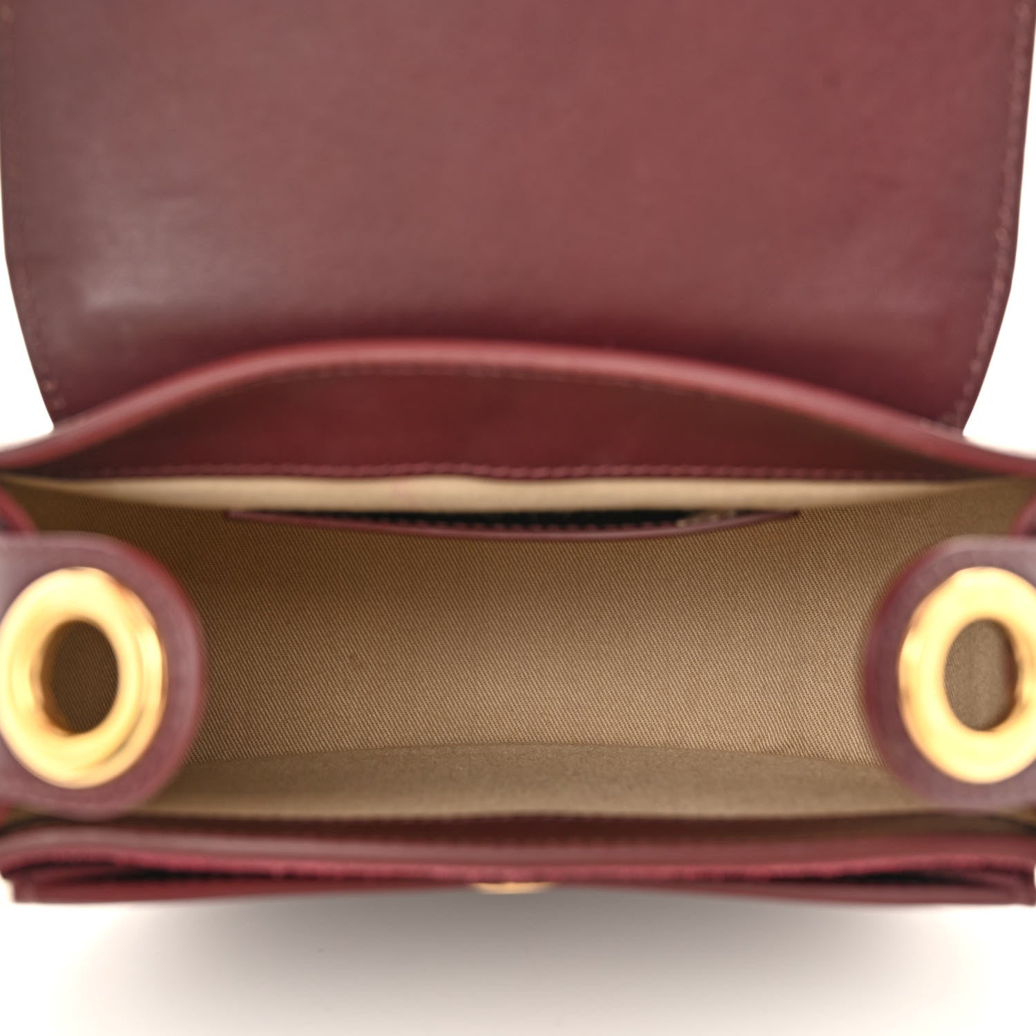 Chloe Calfskin Small Tess Bag Burnt Brown 5 of 10