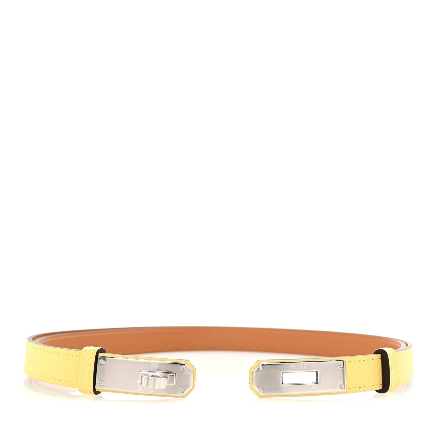 Epsom Kelly Belt Jaune Poussin