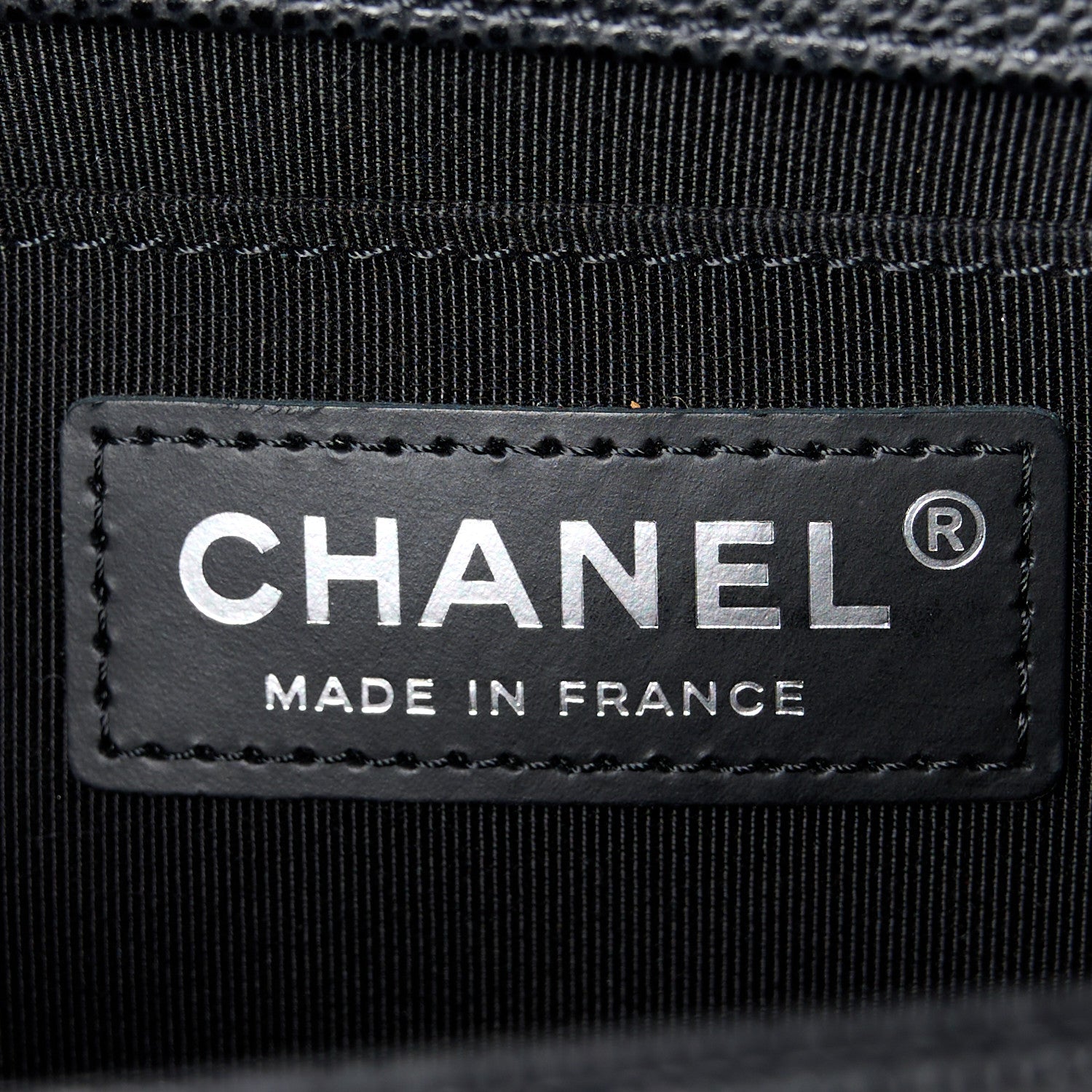 Chanel Caviar Quilted Medium Boy Flap Black 6 of 11