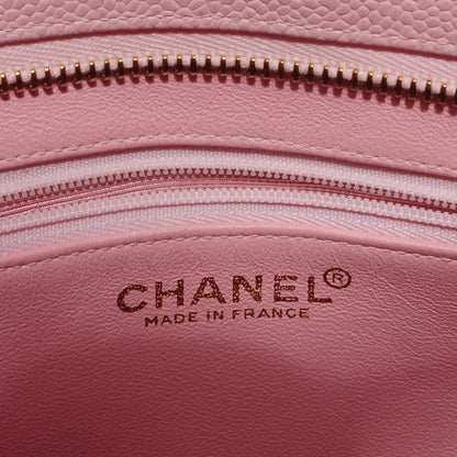 Chanel Caviar Medallion CC Tote Light Pink 5 of 7