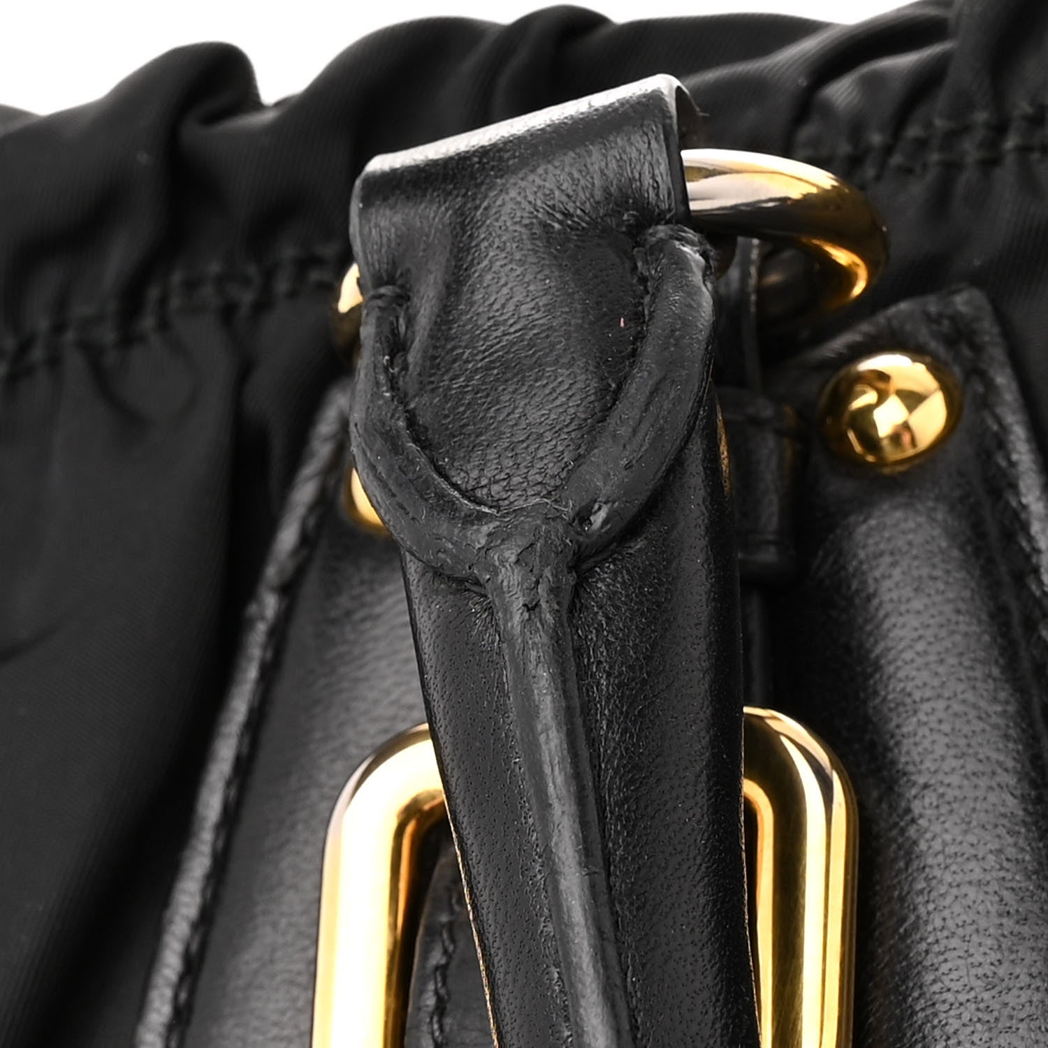 Prada Tessuto Nylon Gaufre Shopping Satchel Black 16 of 18