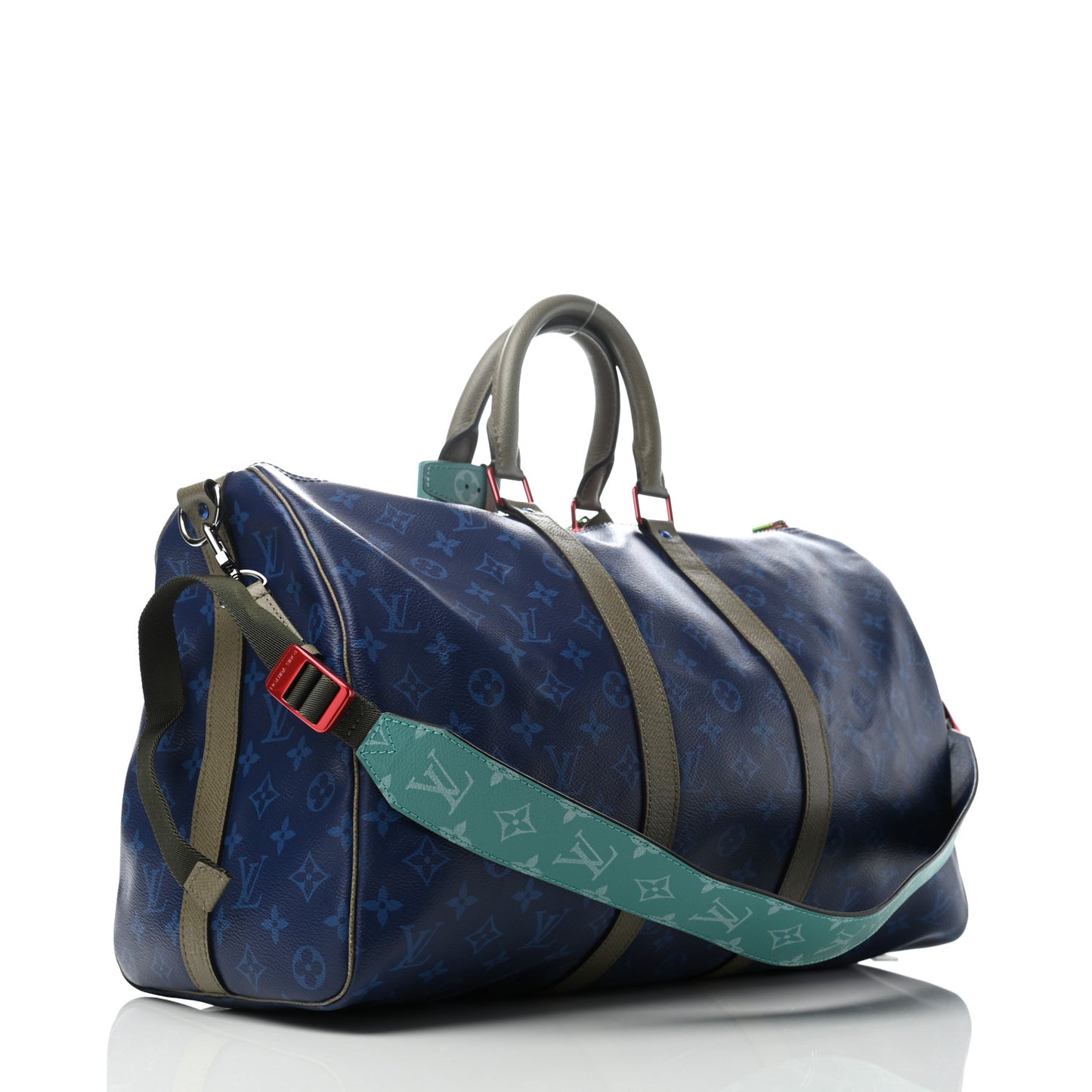 Monogram Outdoor Keepall Bandouliere 45 Pacific Blue