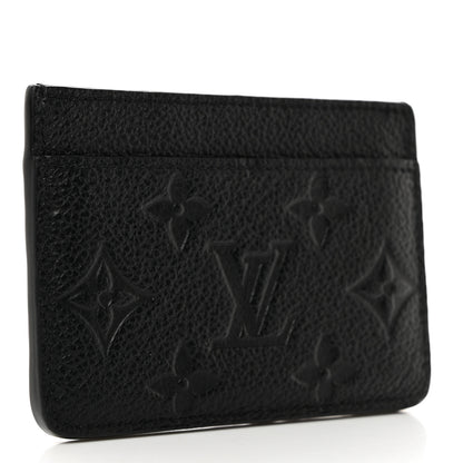 Louis Vuitton Empreinte Card Holder Black 3 of 7