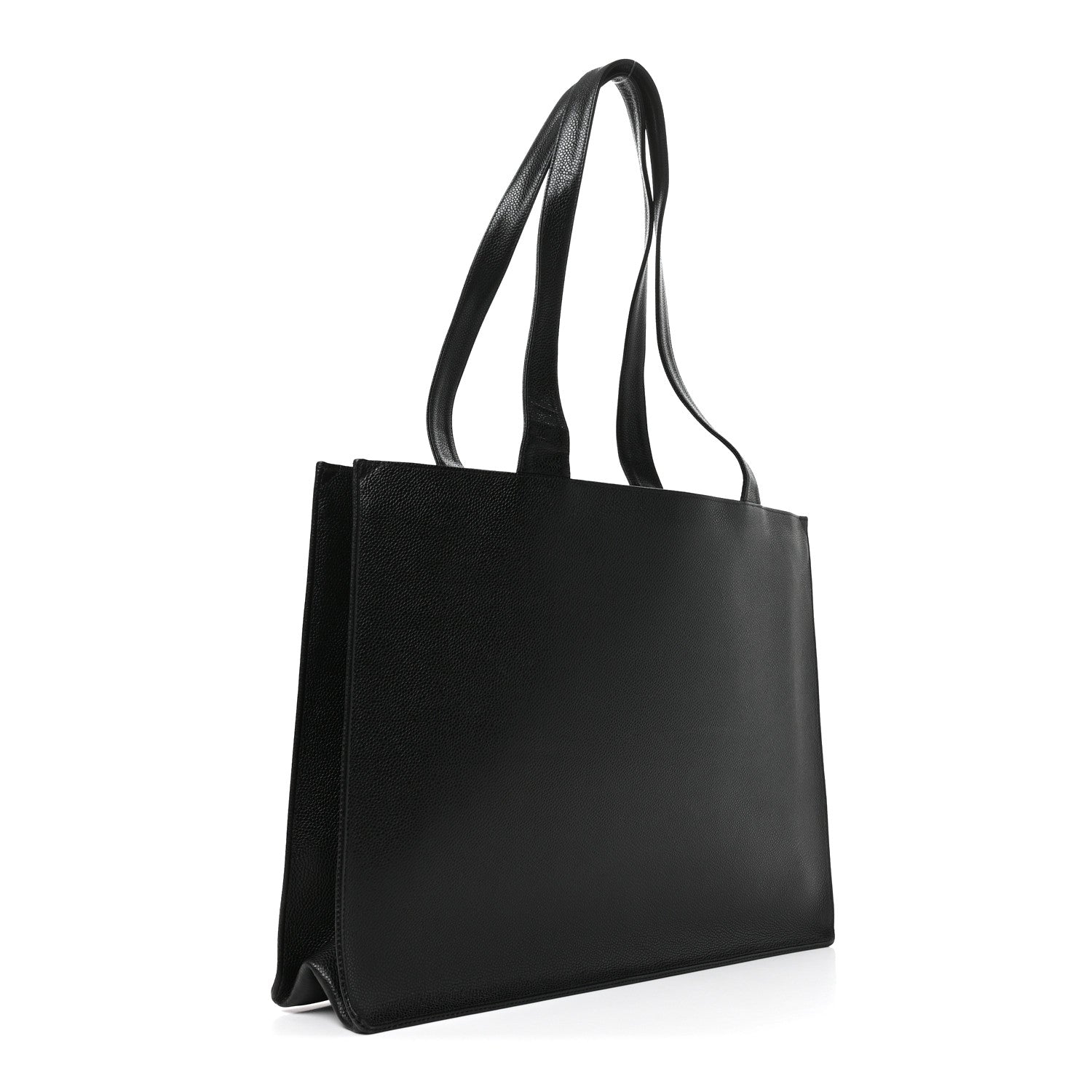 Chanel Caviar CC Tote Black 3 of 10