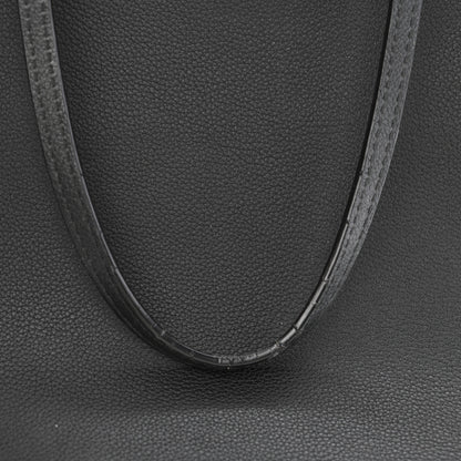 Louis Vuitton Calfskin Lockme Cabas Black 11 of 19